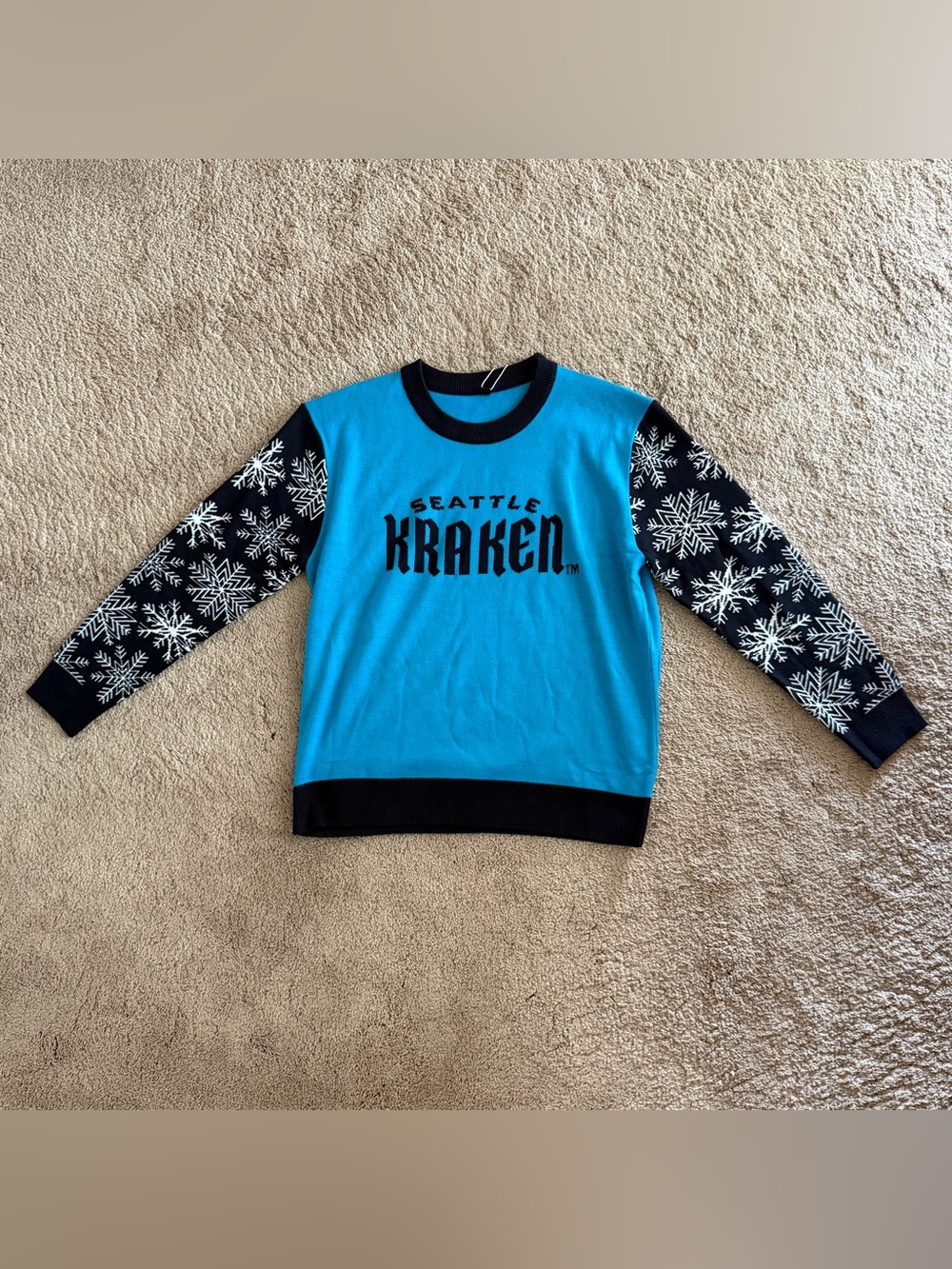 NHL Seattle Kraken Ugly Christmas Holiday Sweater
